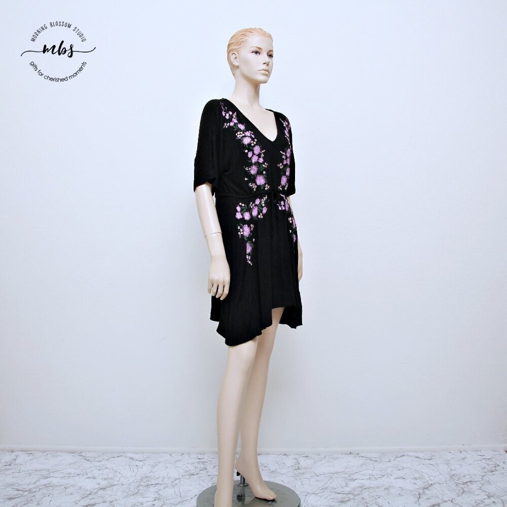 Asos‎ Design Embroidered Floral Mini Dress